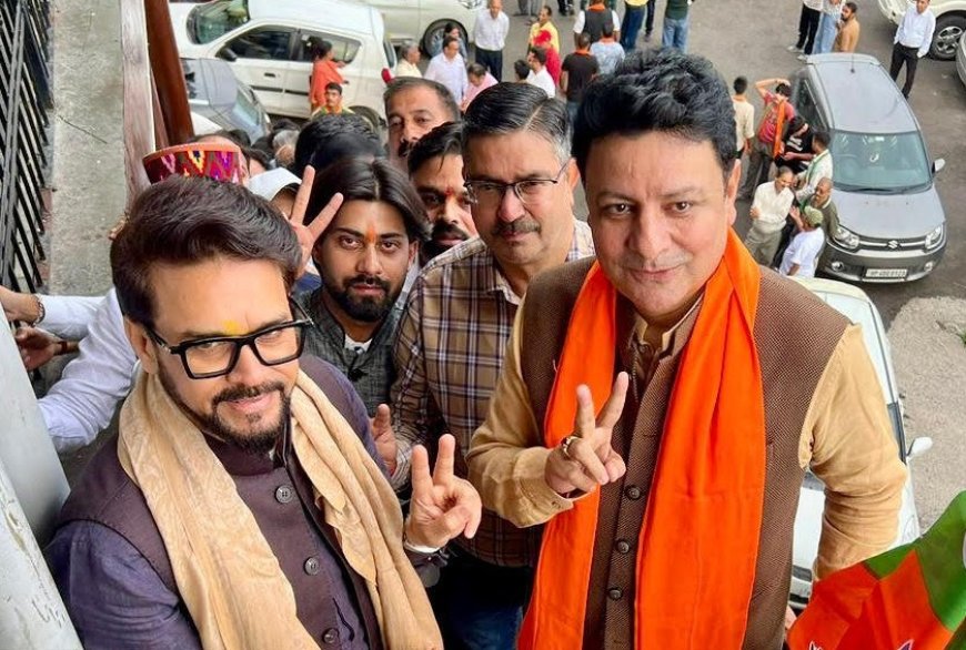Day after filing contempt notice, Anurag Thakur calls Gandhi family 'arrogant'