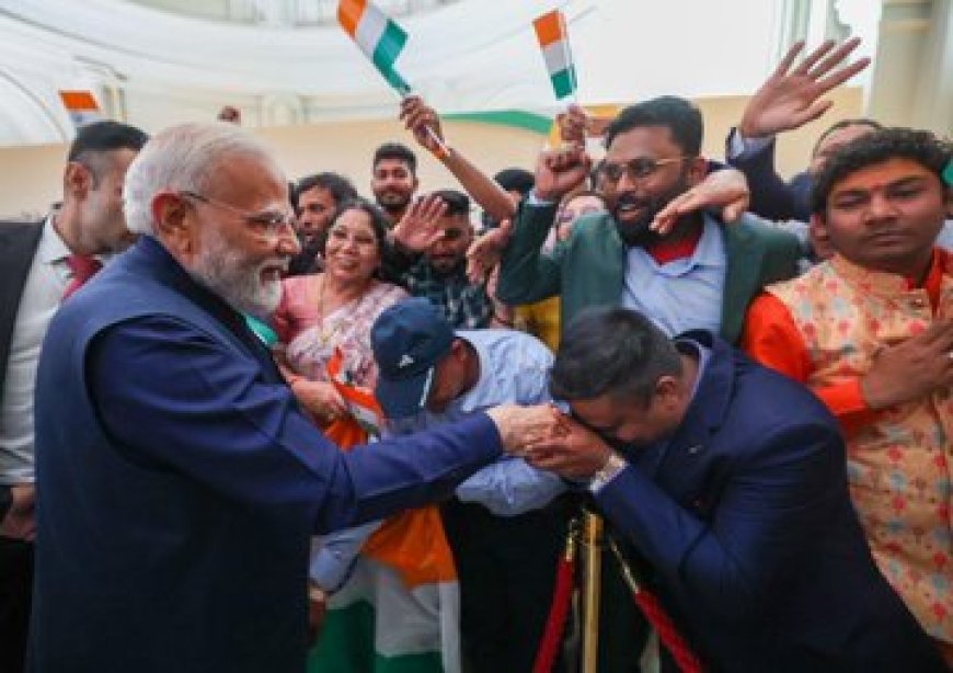 PM Modi expresses gratefulness to Indian community in Italy for warm welcome