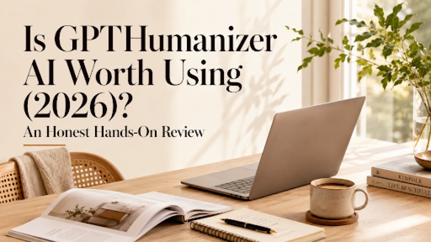 Is GPTHumanizer AI Worth Using(2026)? An Honest Hands-On Review
