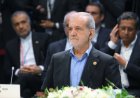 Iran's president says Tehran favors dialogue, but won't be forced to surrender