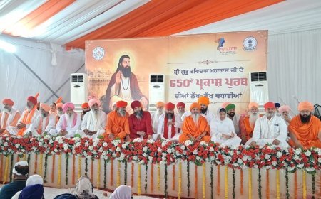 Phagwara hosts Grand Kirtan Darbar Dedicated to 650th Prakash Purb of Sri Guru Ravidas Ji, Devotees Immerse in Divine Hymns