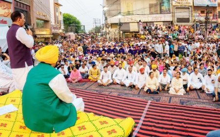 Punjab CM announces ₹18.57-Crore development package for Phagwara amid tight security