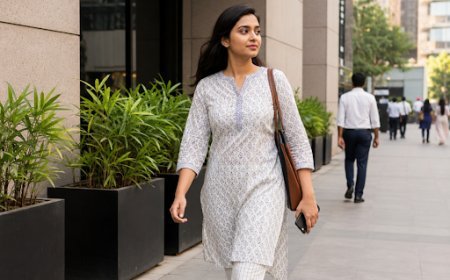 Kurta Sets for Working Women Are Quietly Replacing Office Formals in North India