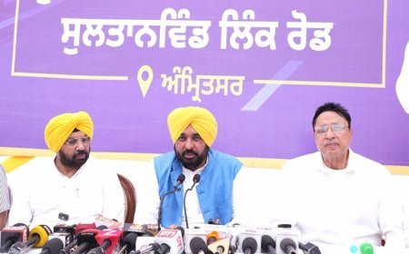 Punjab CM Bhagwant Singh Mann dedicates New Sultanwind Flyover to People
