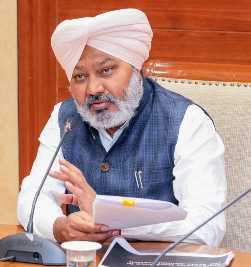 Bhagwant Mann Govt Directs Education & Power Departments to Fast-Track Employee Demands, claims: Harpal Singh Cheema