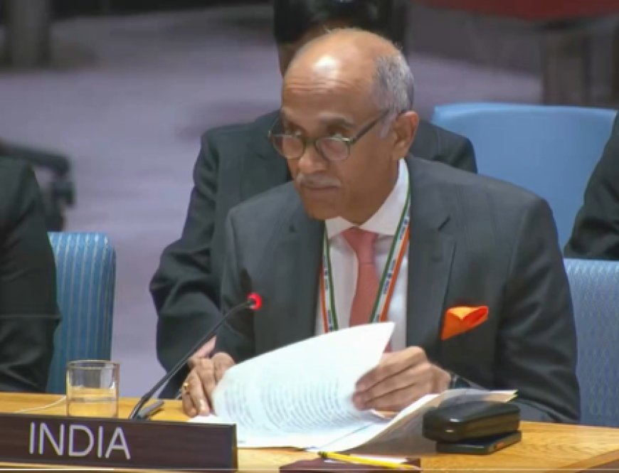 India reaffirms strong support for Palestine, backs two-state solution at UNSC
