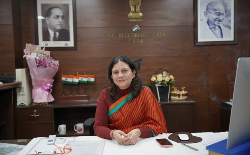 SIR 2026: Draft Electoral Roll Published in the State of Punjab : Anindita Mitra CEO Punjab