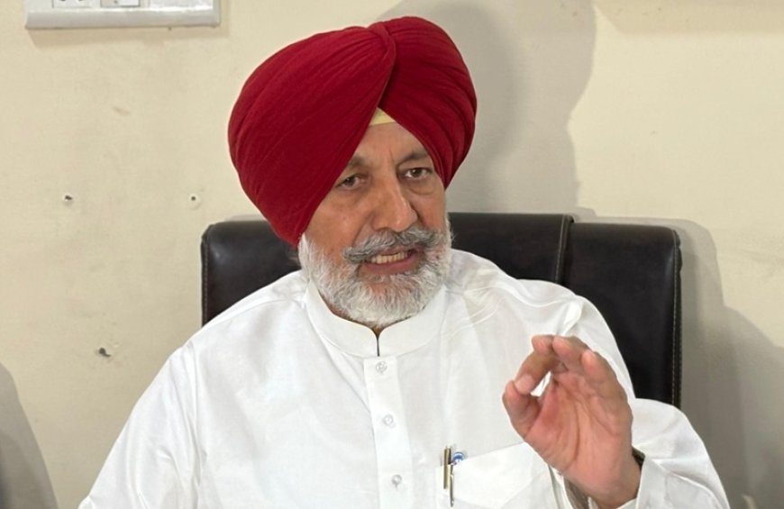 Bhagwant Mann Government Will Leave Punjab Bankrupt: Balbir Sidhu
