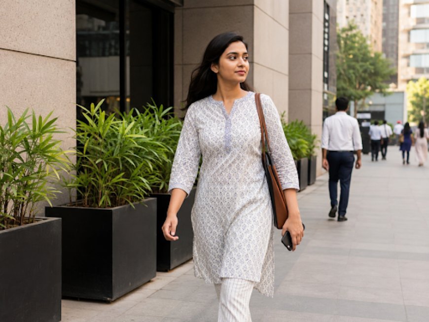 Kurta Sets for Working Women Are Quietly Replacing Office Formals in North India