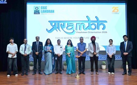 ‘Prarambh 2026’orientation program for freshers underway at CGC Landran
