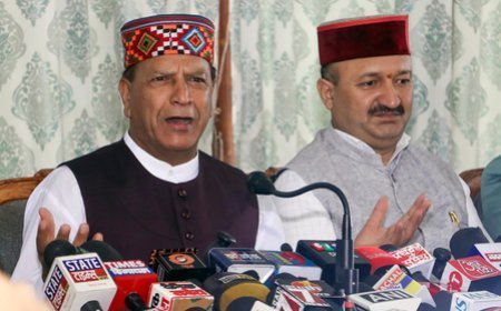 Paper leak protest: Himachal BJP chief accuses Cong of theatrics, undermining constitutional norms