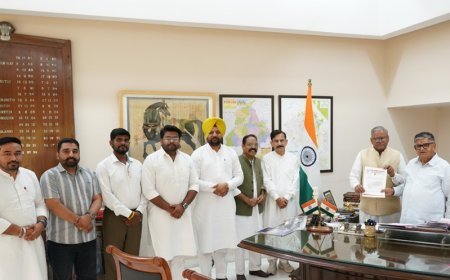 BJP Delegation Meets Punjab Governor, Seeks Dismissal of DSP Satvir Singh Bains and SHO Lakhwinder Singh Over Assault on Safai Karamcharis