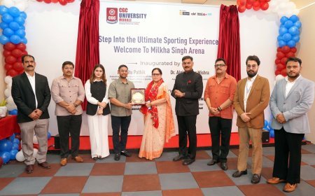 CGC University Mohali Inaugurates State-of-the-Art 'Milkha Singh Arena', Taking Sports Excellence to New Heights