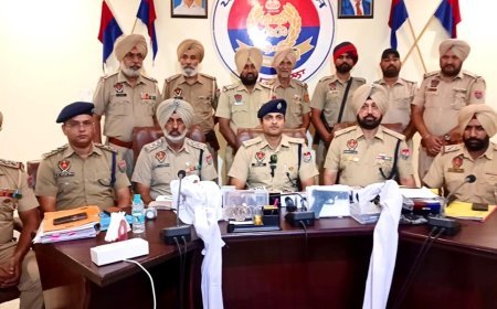Kapurthala Police Solve Mall Road Robbery Case, Arrest Murder Accused and Intensify Crackdown on Crime
