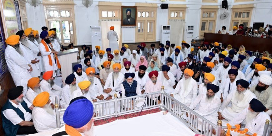 SGPC organizes function on the occasion of 100th martyrdom anniversary of Teja Singh Samundri