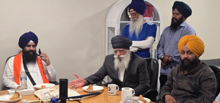 Akal Takht Jathedar Giani Kuldip Singh Gargajj Advises Ravi Singh Khalsa to Establish a Hospital and School in Punjab
