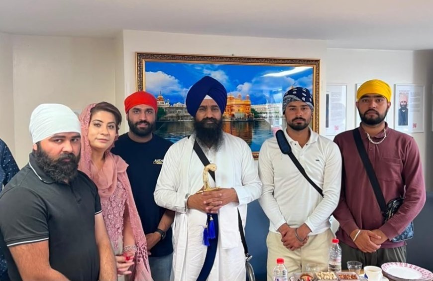 Youths Seeking to Return India from UK Apprise Jathedar Giani Kuldip Singh Gargajj of Their Plight
