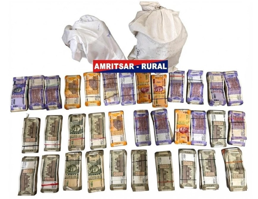 Woman among three held with 6 kg heroin, Rs.9.80 lakh drug money in Amritsar