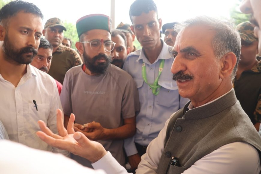 Himachal CM Sukhu Announces Major Development Projects at Nagrota Bagwan Bal Mela