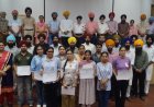Scholarship distribution by Nishkam Sikh Welfare Council, New Delhi and Sikh Human Development Foundation, USA at Guru Nanak Dev University