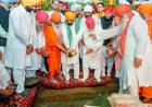 Punjab CM  Lays Foundation Stone Of Sri Guru Ravidass Ji Bani Adhyayan Centre