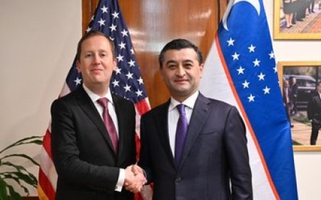 Uzbekistan's Foreign Minister holds discussions with US Ambassador Gor