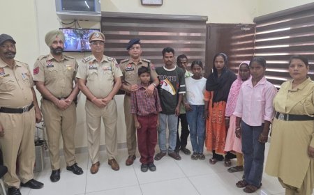 Three children from Baba Deep Singh Nagar traced safely from New Delhi