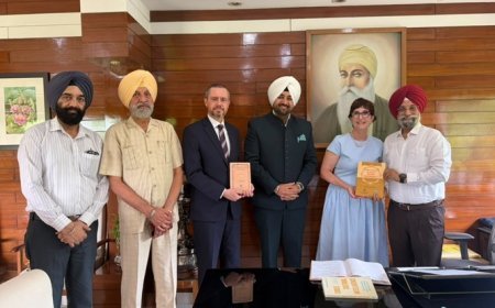 International Delegation of Eminent Jurists Visits Guru Nanak Dev University, Explores Academic Collaboration