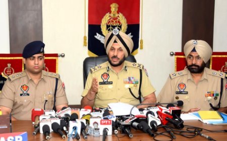Amritsar Police Commissioner shifted amid row over Jantar Mantar terror module posts