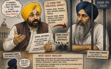 Bhagwant Mann's U-turn on Jagtar Singh Hawara, not a humanitarian gesture but a Political Gambit?