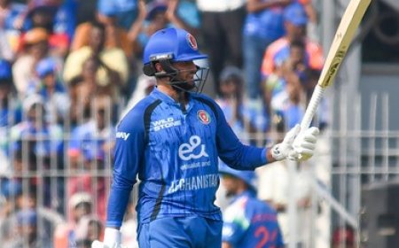 Afghanistan's Omarzai reprimanded for breaching ICC code of conduct during Ireland ODI 