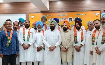 Former Bathinda Rural MLA Darshan Singh Kotfatta among several leaders joined BJP