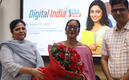 Digital India Talk Show at Panjab University Connects Students with Key Digital Public Platforms