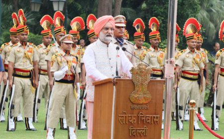 L-G TS Sandhu calls for building 'Viksit Delhi' with safety, civic pride