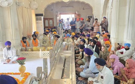 Jathedar Giani Kuldip Singh Gargajj Calls for Unity, Justice for Sikh Prisoners and Reopening of Sri Kartarpur Sahib Corridor at 1947 Partition Ardas