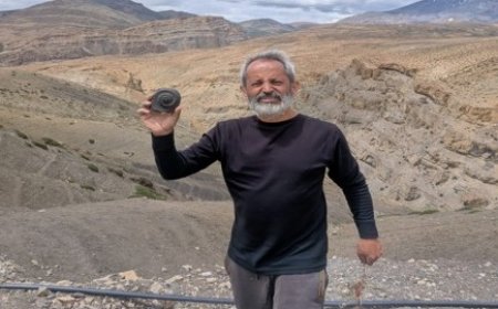 Time Capsules in Peril: Dr Ritesh Arya sounds alarm for Langza’s ancient Fossil Treasures.