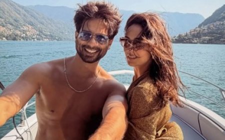 Shahid Kapoor goes shirtless on Italy getaway with Mira Kapoor
