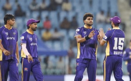 UPT20: Abhinandan's 4-fer guides Lucknow Falcons to 3-wicket win over Noida Kings