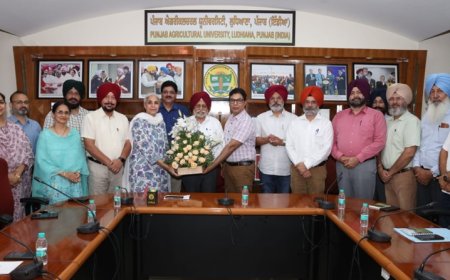 Vice Chancellor  PAU S.S.Gosal's tenure ends on a high note, faculty hails his contribution