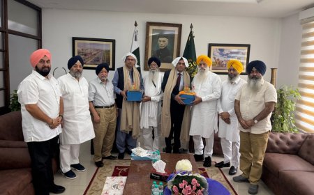 SGPC Delegation Led by Advocate Dhami Meets Pakistan High Commission in Delhi