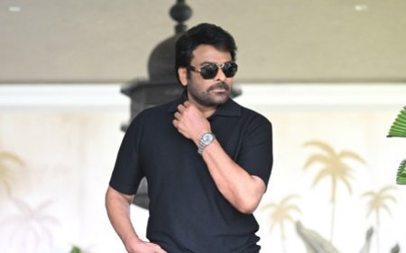 Chiranjeevi's #Mega158 unit completes 40 days of shooting; film's first half edit locked!