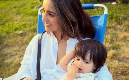 Ileana D’Cruz shares ‘Mini me + me’ moment with son Koa