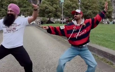 Diljit Dosanjh candidly calls Berlin’s Golden Victory Column as ‘Baby Doll Main Sone Di’, does ‘Bhangra’ on streets