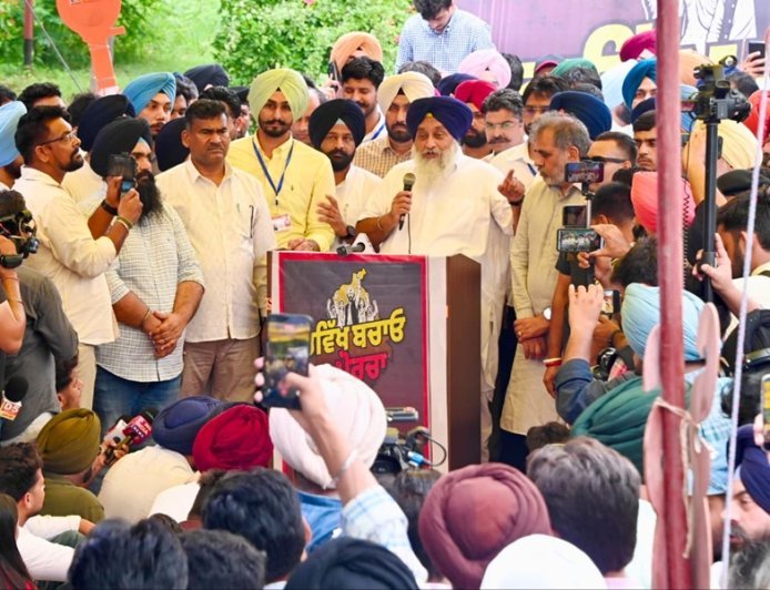 Bhavikh Bachao Morcha’ Sees Huge Response; Sukhbir Badal Backs Students’ Movement, says time to kick out ‘Dilliwalas’ for 10+ exam scams in Punjab