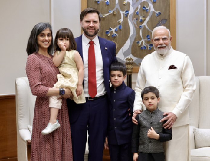US Vice President Vance dials PM Modi, discusses strategic partnership