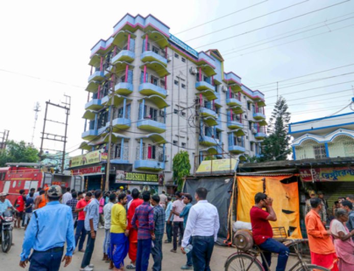 Tarapith hotel fire: Police search for main hotel owner absconding since mishap