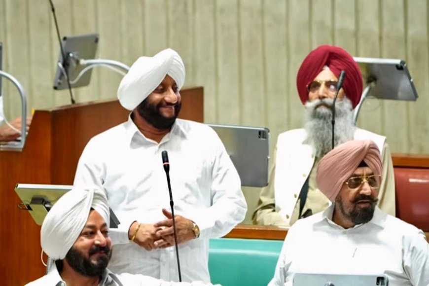 Mohali MLA Kulwant Singh Raises Need-Based Policy Issue in Punjab Assembly