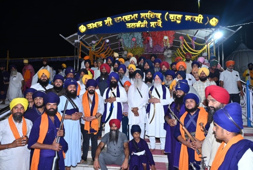 Conspiracies to weaken Sikh institutions and Panthic unity will never succeed- Giani Kuldeep Singh Gargajj