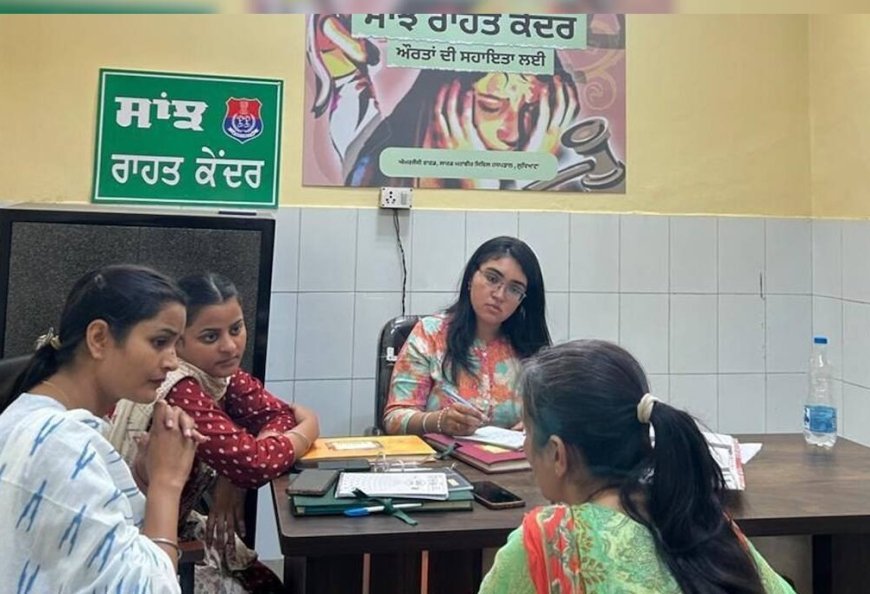Saanjh Rahat Kendras Emerge as Punjab Police’s Community Support Model for Women in Distress