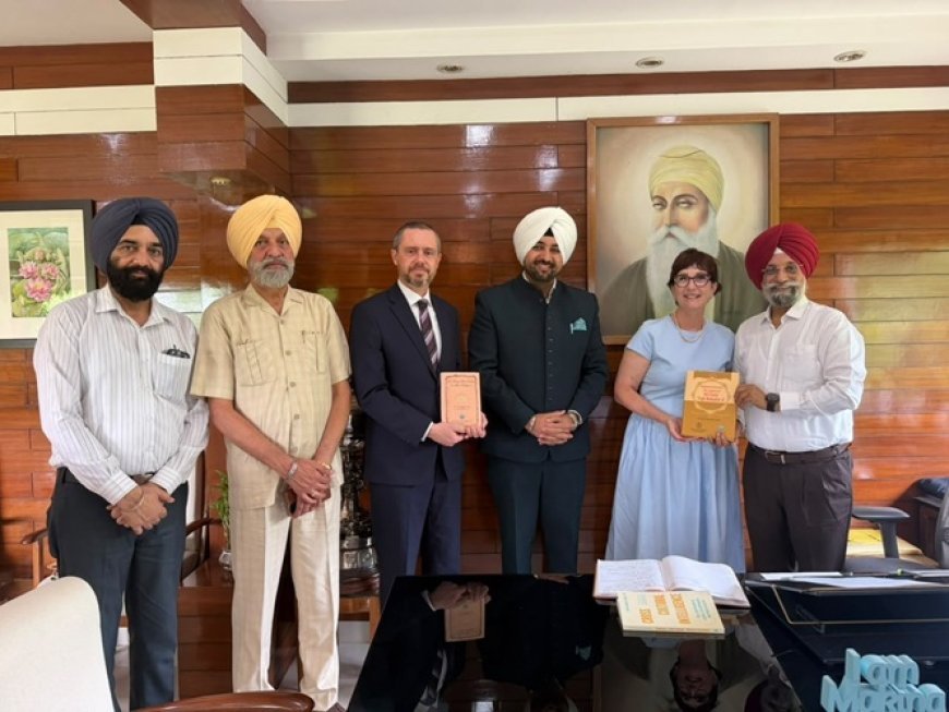 International Delegation of Eminent Jurists Visits Guru Nanak Dev University, Explores Academic Collaboration